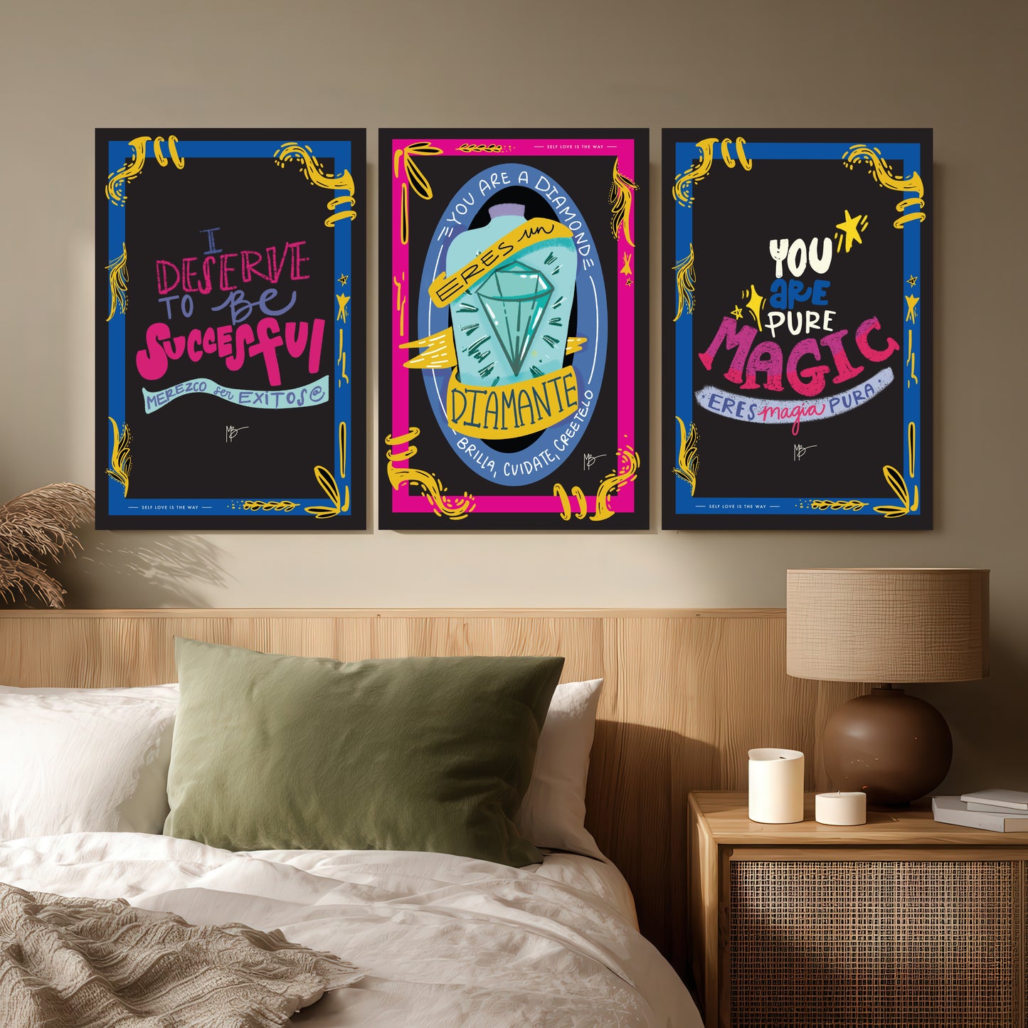 Love letters to myself- 24" x 36" set